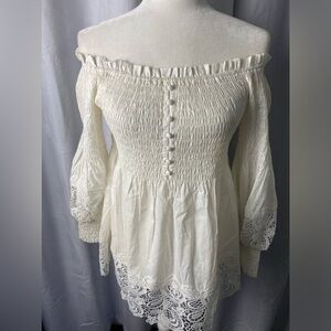 A.Z.I. Peasant blouse.
